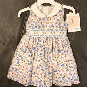 Bonnie baby dress -12 months w/matching bloomers